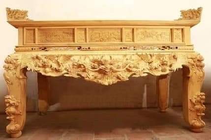 Tủ thờ bằng gỗ